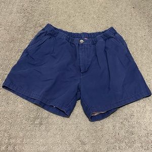 Chubbies shorts with American flag interior